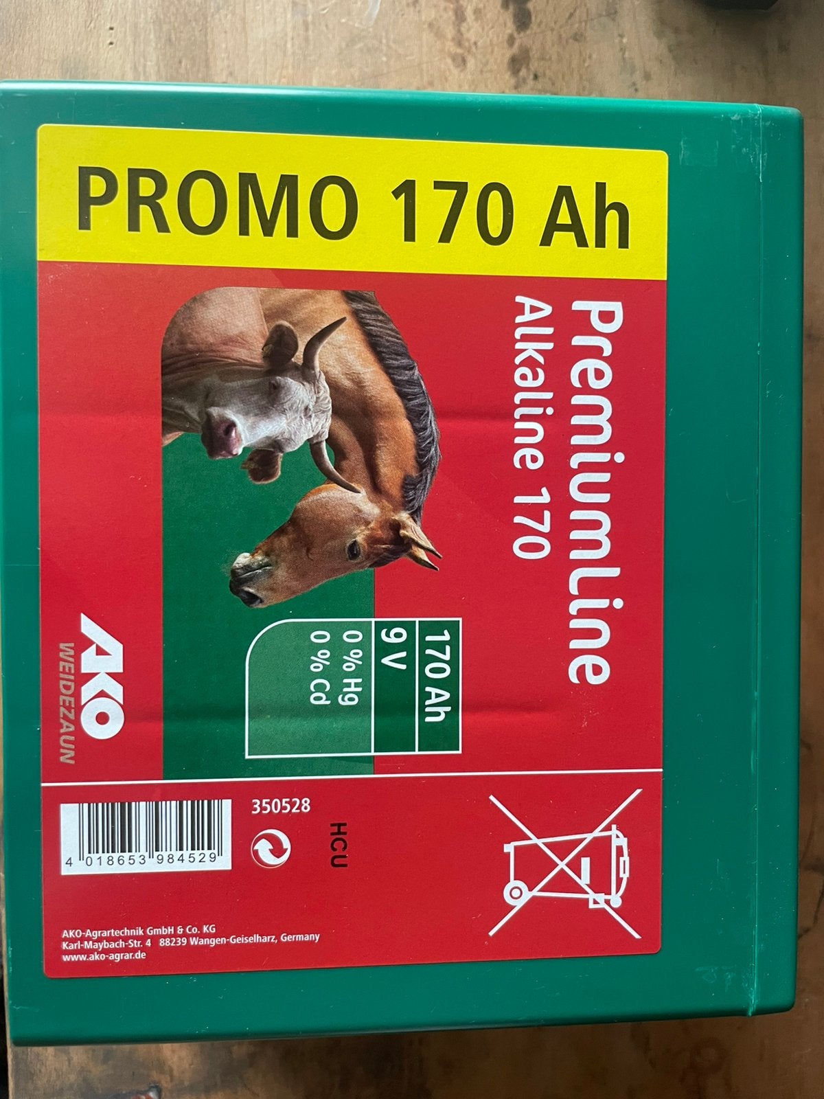 Premiumline alkaline 170 accupakket, Dieren en Toebehoren, Ophalen of Verzenden, Nieuw, Overige disciplines