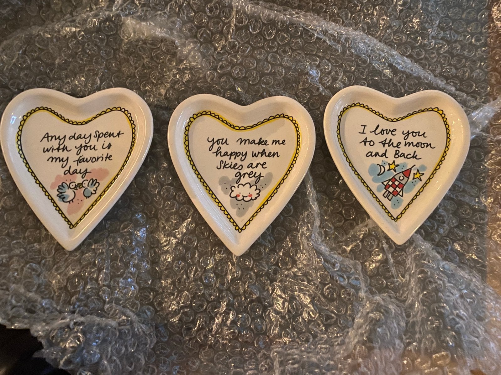 Blond amsterdam petit four hartjes valentijn (complete set), Ophalen of Verzenden