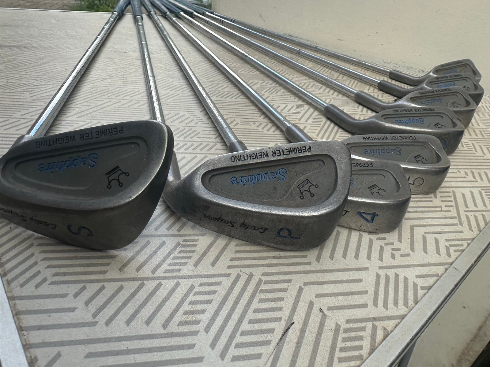 Sapphire Lady Sayers Golfclubset (8 clubs), Ophalen of Verzenden, Gebruikt, Set, Overige merken