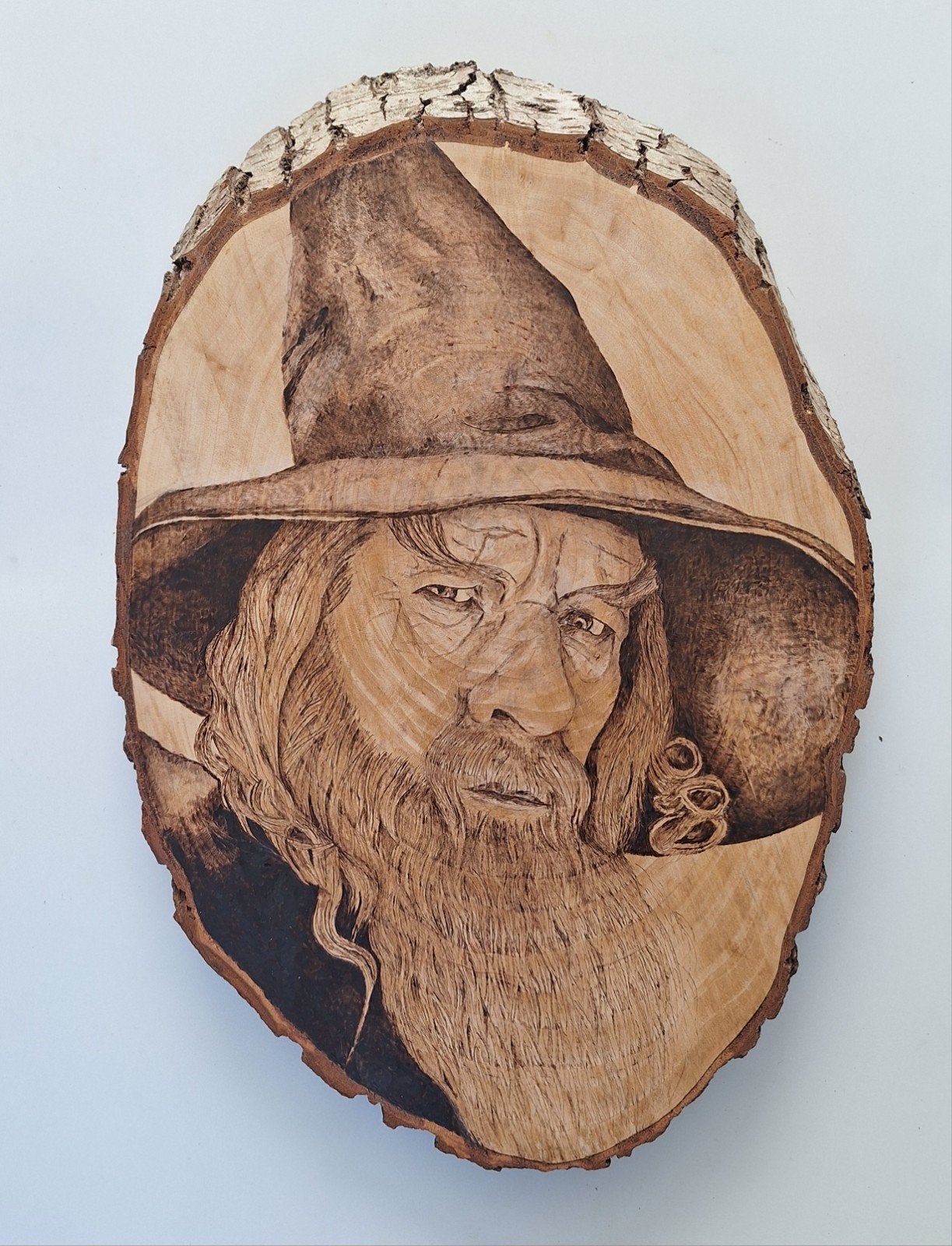 Prachtig kunststuk. Gandalf uit Lord of the Rings, Gevondenengemaakt@gmail.com, Ophalen of Verzenden, Gevonden en Gemaakt, Nieuw