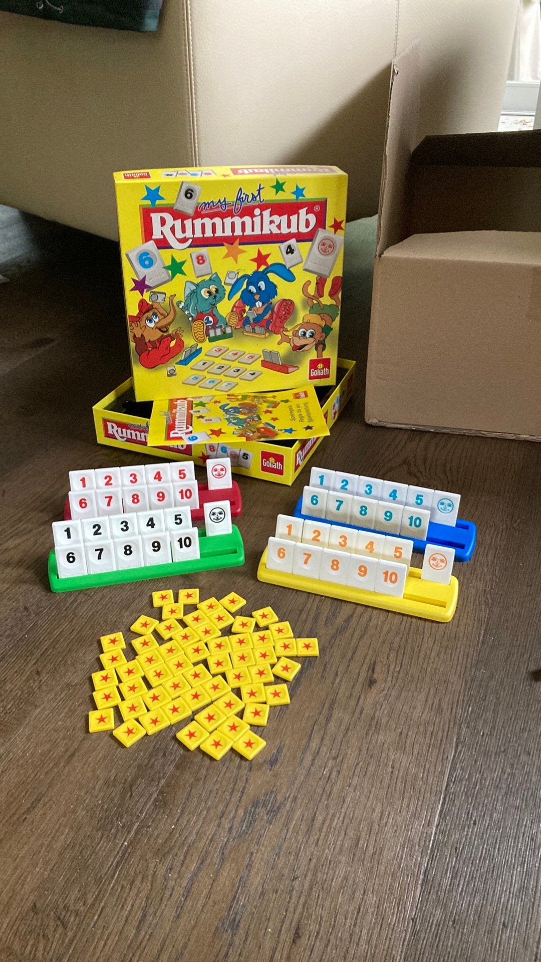 Rummiekub, Ophalen, Zo goed als nieuw