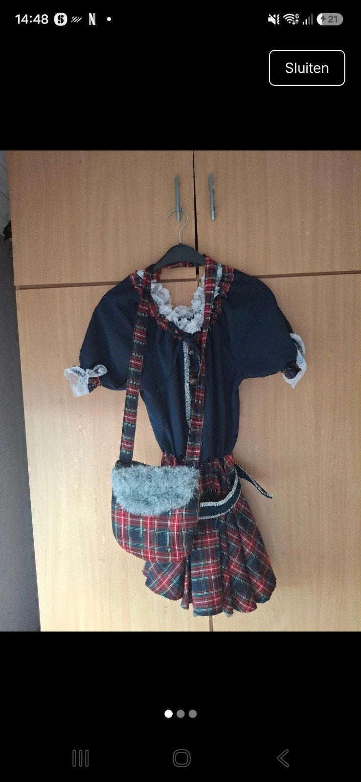 oktoberfest jurk maat 34, Ophalen, Kleding, Maat 34 (XS) of kleiner, Carnavalwiertz