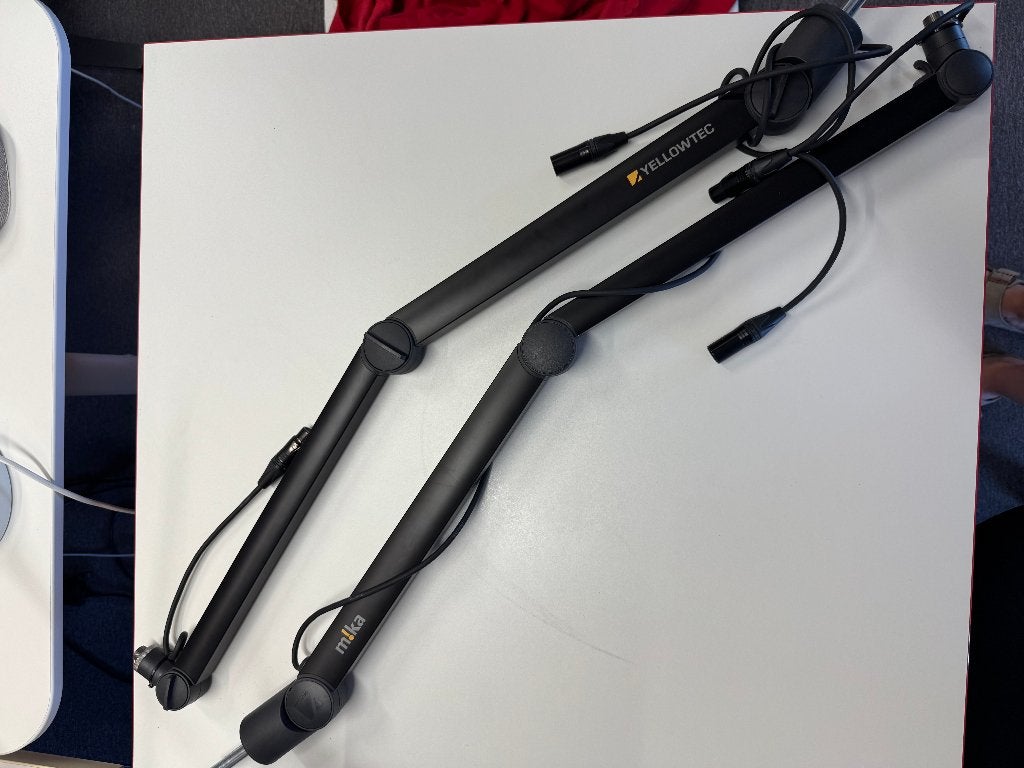 MiKA Mic Arm L Yellowtec Black, Ophalen, Zo goed als nieuw, Overige typen