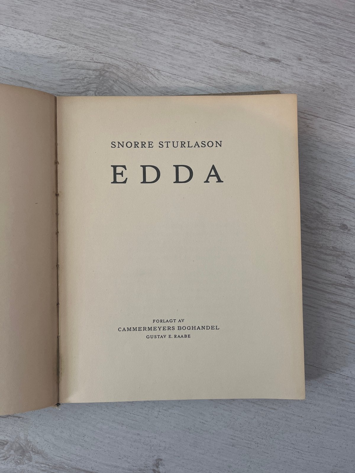 Edda van Snorre Sturlason - Klassiek Noorse literatuur, Verzenden, Gelezen, Europa overig