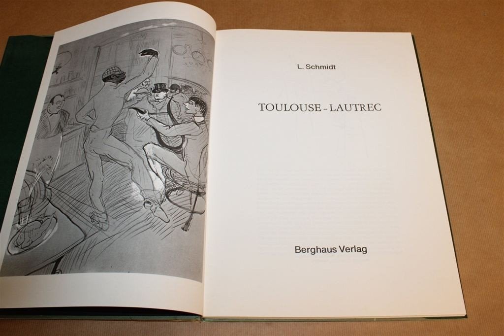 Toulouse-Lautrec — Kunstboek Groot Formaat 1977 [DE], Ophalen of Verzenden, Gelezen