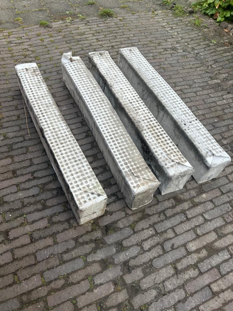 Hydrorock infiltratie lijngoot met zwart rooster, Tuin en Terras, Ophalen, Gebruikt