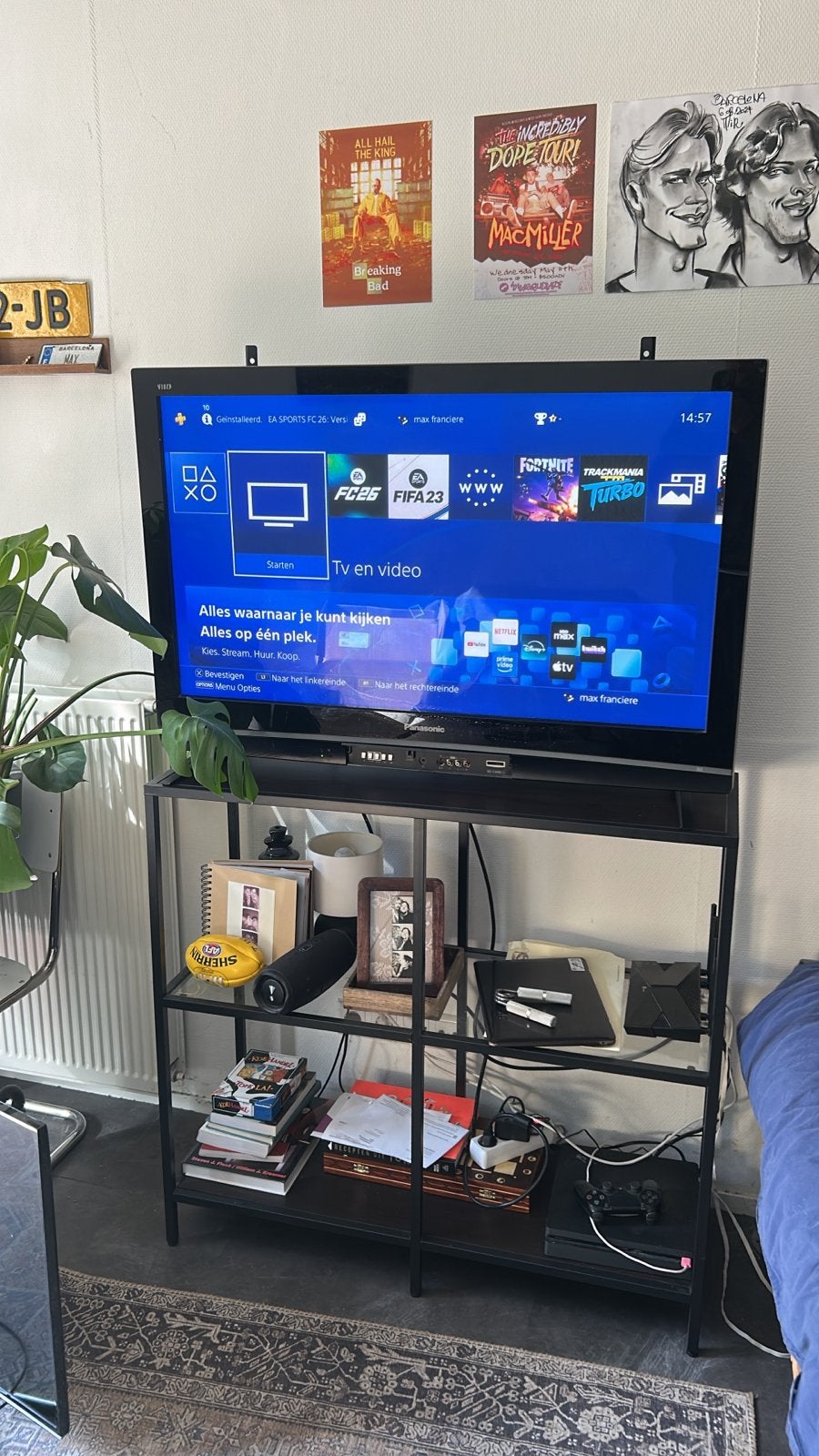 Panasonic TH-42PX80EA Plasma TV - Goede staat, Ophalen, Gebruikt, Panasonic, 50 Hz