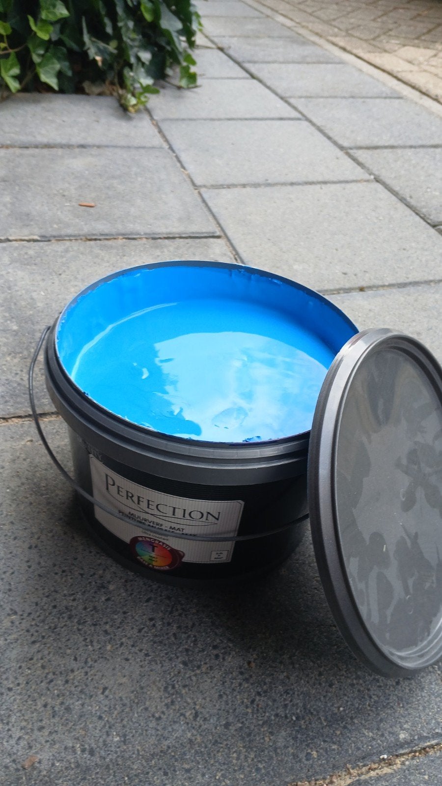 verf, Ophalen, Nieuw, Blauw