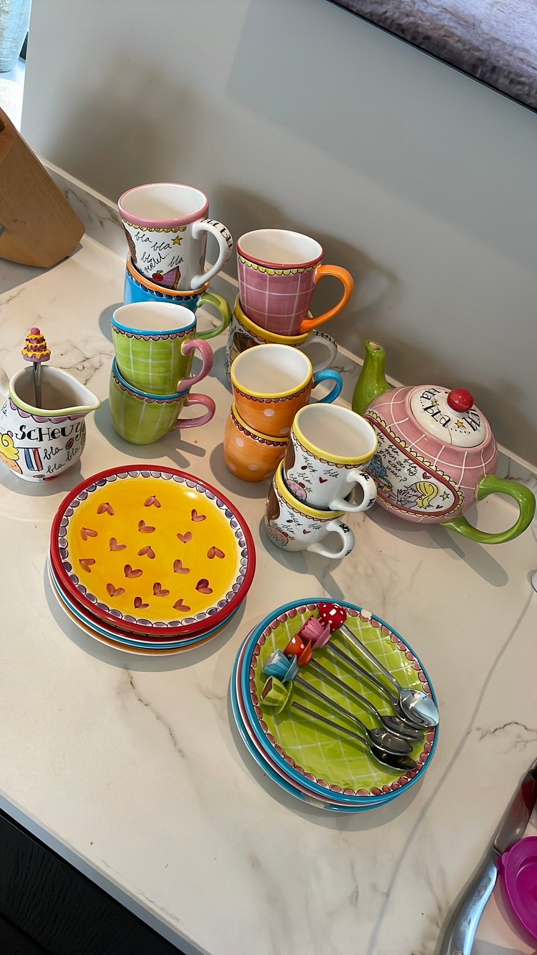 Blond Amsterdam Servies, Huis en Inrichting, Ophalen, Overige typen, Zo goed als nieuw, Aardewerk