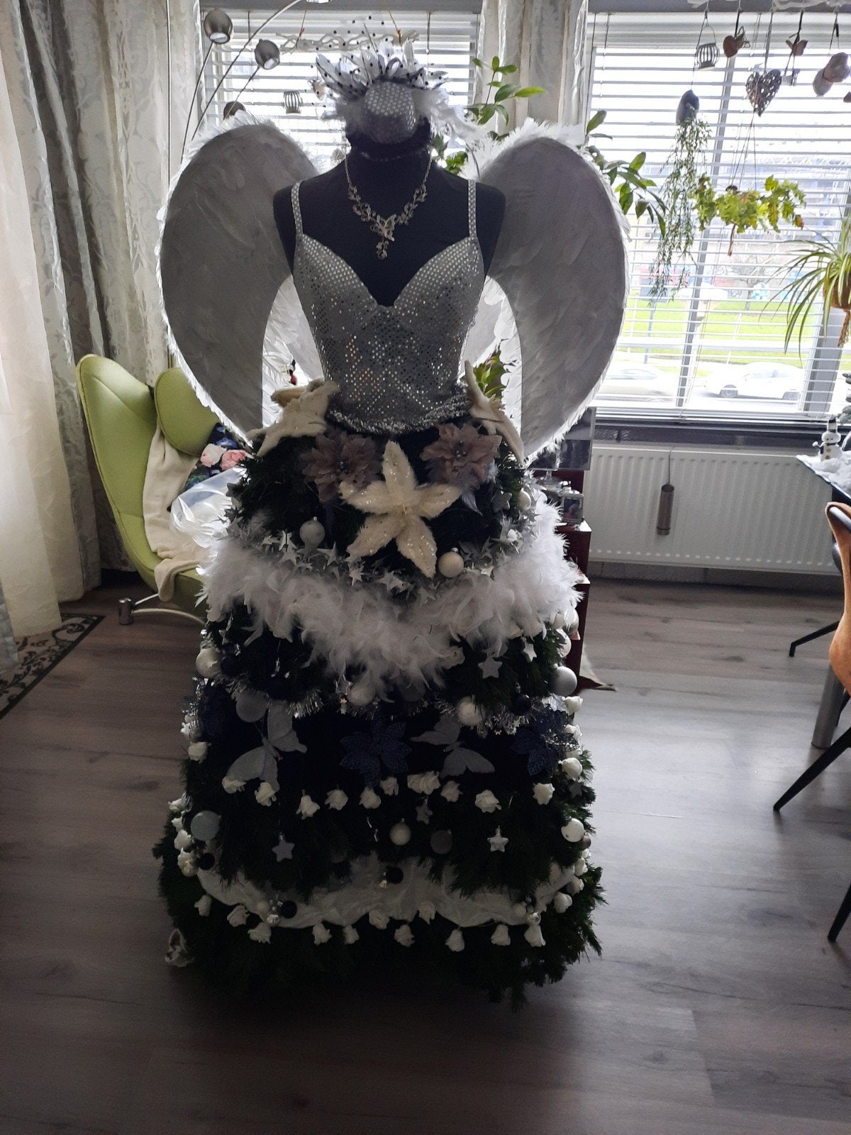 Hele mooie kerstpop, Ophalen, Gebruikt