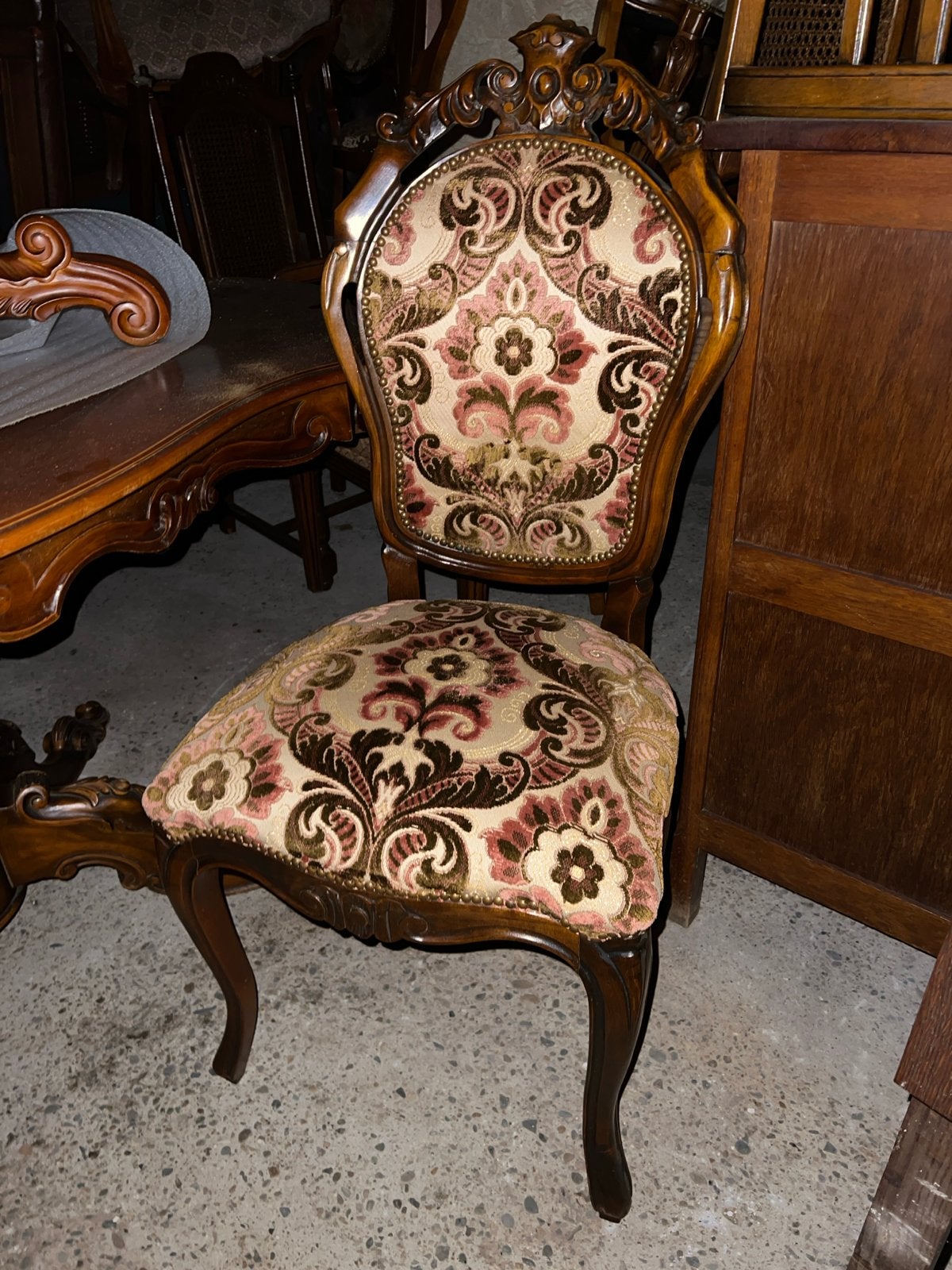 Barok eetkamerstoelen met tafel MAGAZIJN LEEGVERKOOP, Ophalen