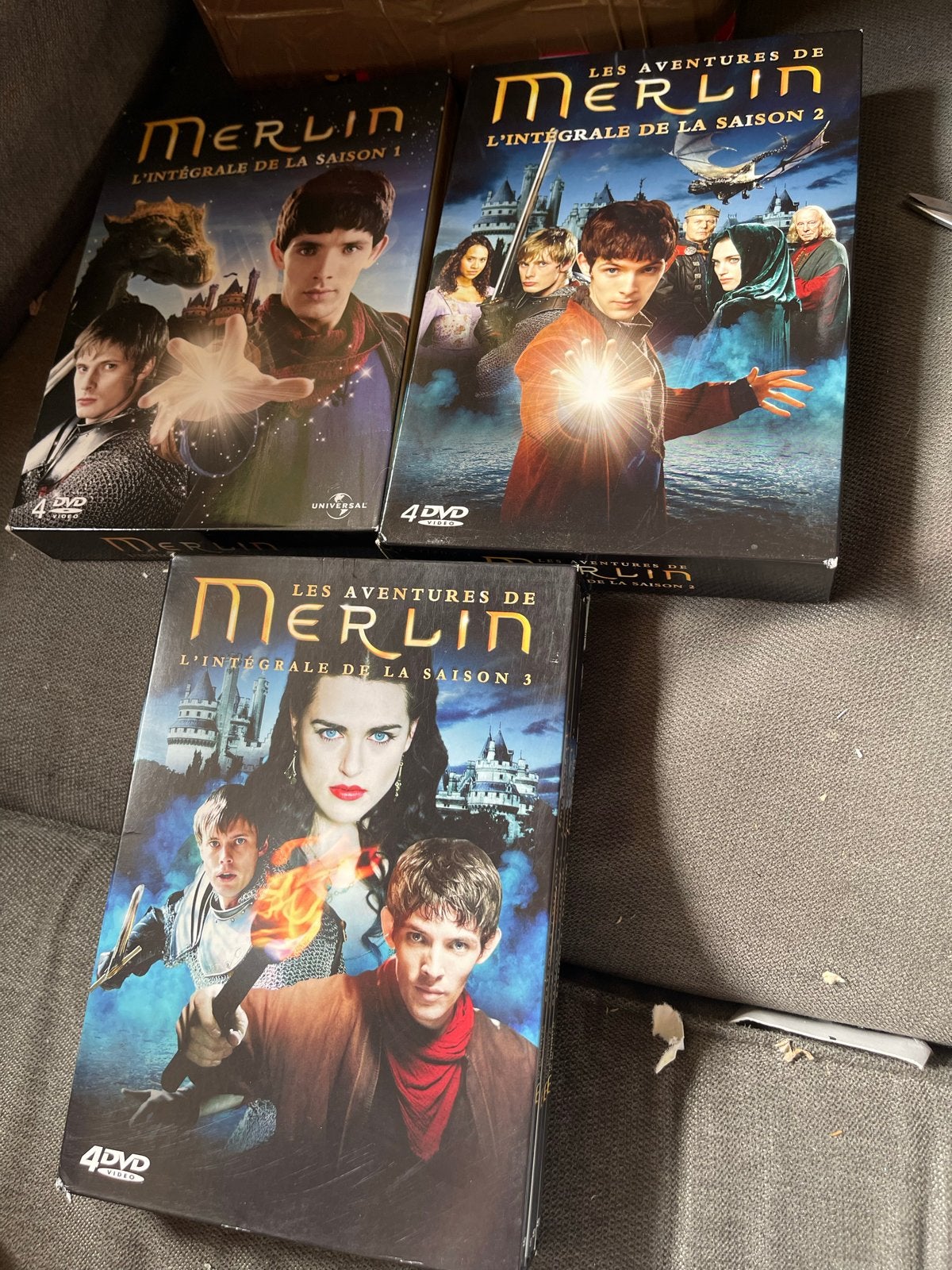 Merlin Seizoen 1, 2 & 3 DVD Boxset - Fantasy Avontuur, Cd's en Dvd's, Seizoen 1, Verzenden, Science Fiction en Fantasy, Engels
