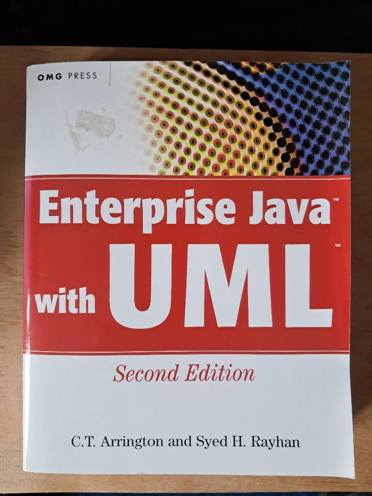 Enterprise Java with UML, Boeken, Informatica en Computer, Zo goed als nieuw, Programmeertaal of Theorie, Ophalen of Verzenden