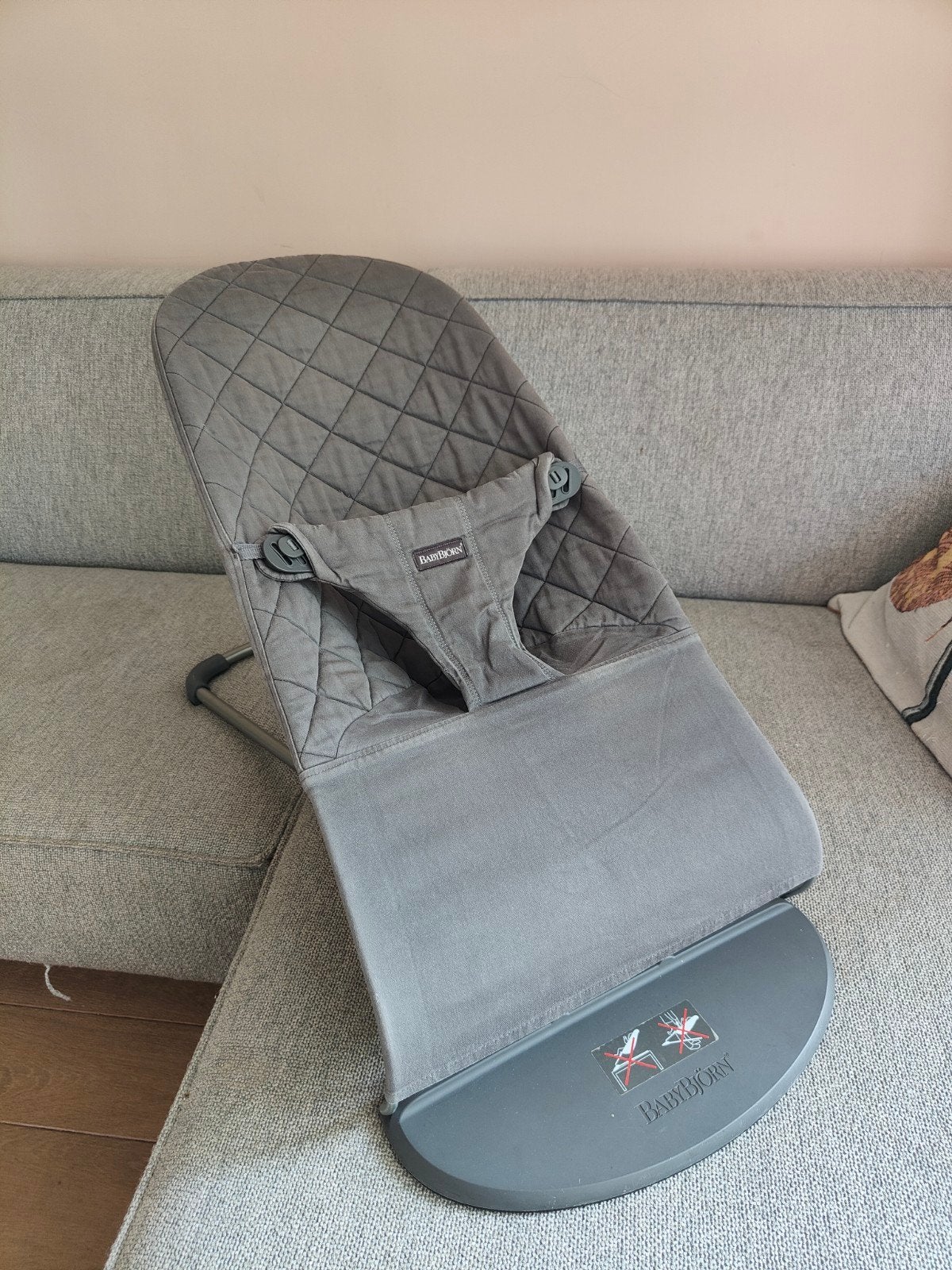 Baby Björn wipstoel, Kinderen en Baby's, Gebruikt, Wipstoel, Met gordel(s) of riempje(s), Ophalen