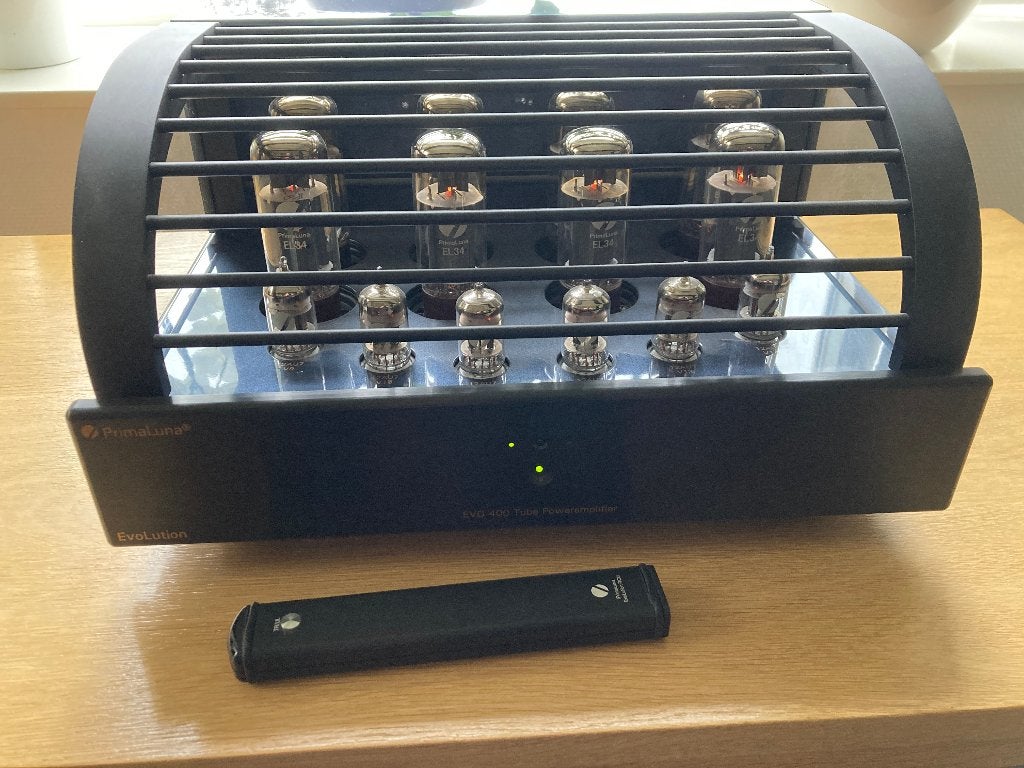 Primaluna EVO 400 eindversterker, Ophalen, Versterker