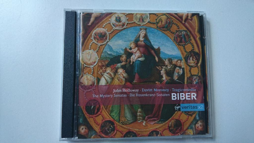 Biber Mystery Sonatas Holloway Moroney Virgin als nieuw, Ophalen of Verzenden, Barok, Zo goed als nieuw, Kamermuziek
