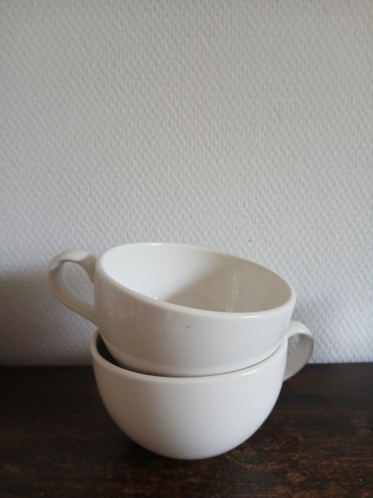 Dudson Vitrified Kop Wit, Vintage Servies, Huis en Inrichting, Keuken | Servies, Overige merken, Keramiek, Vintage, Ophalen of Verzenden