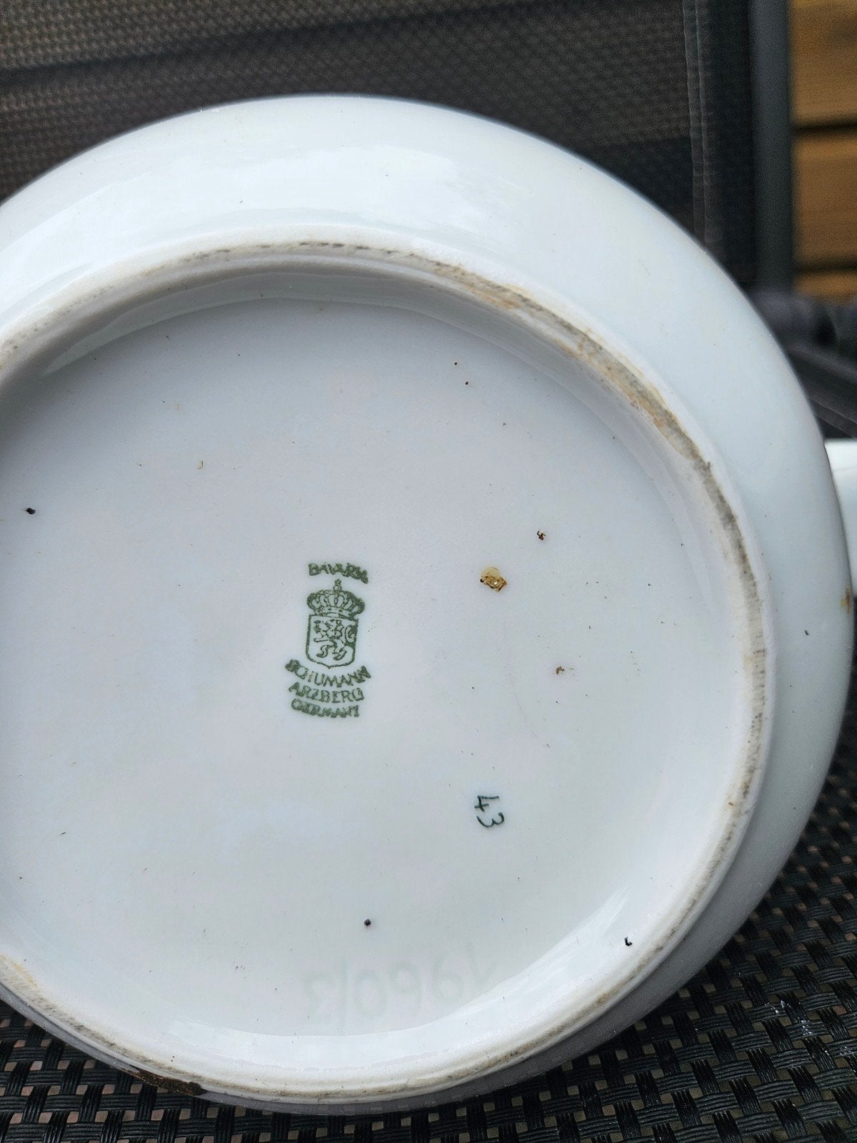 Vintage Bavaria Schumann Arzberg theepot, Ophalen of Verzenden