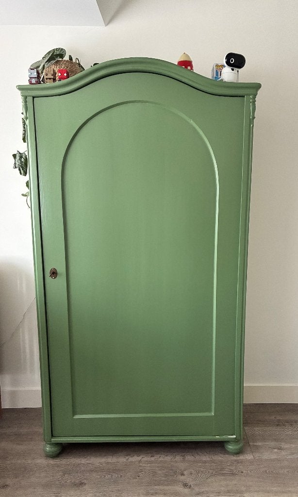 Brocante kinderkast, Ophalen, 105 cm of meer, Zo goed als nieuw, Minder dan 50 cm