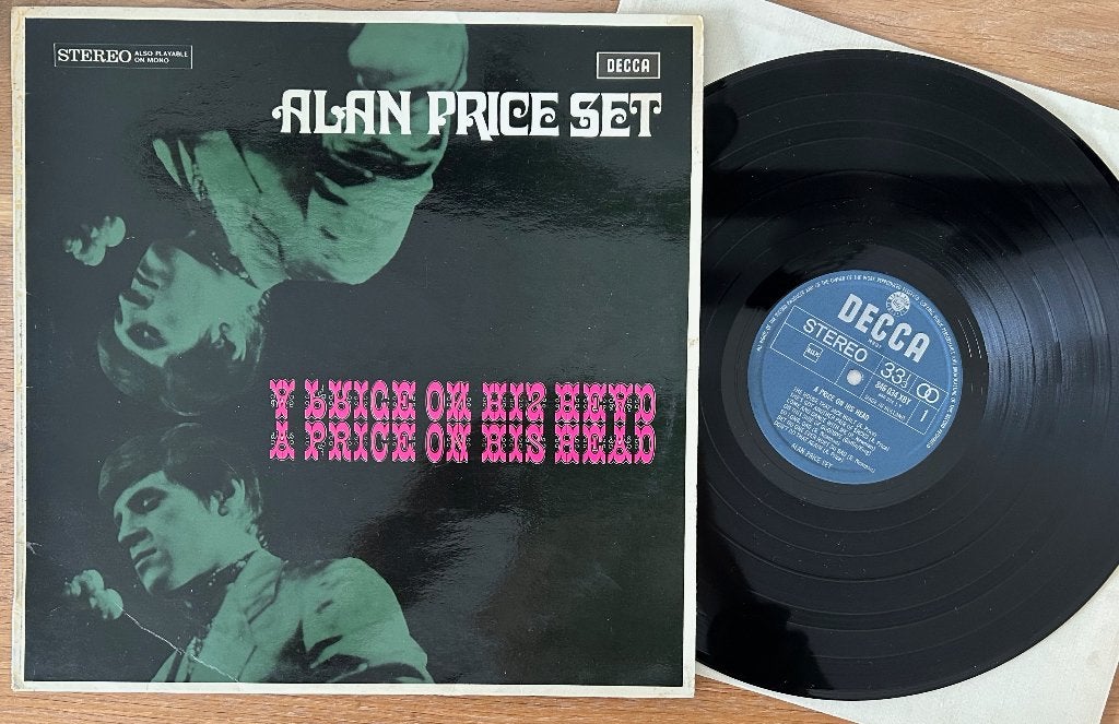 ALAN PRICE SET - A price on his head ( LP ), LP, Originele persing, Ophalen of Verzenden, Zo goed als nieuw