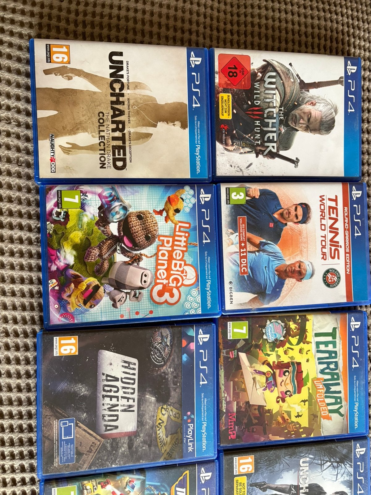 Veertien PS4 spellen - 14 HITS, 1 speler, Ophalen, Zo goed als nieuw, Vanaf 3 jaar