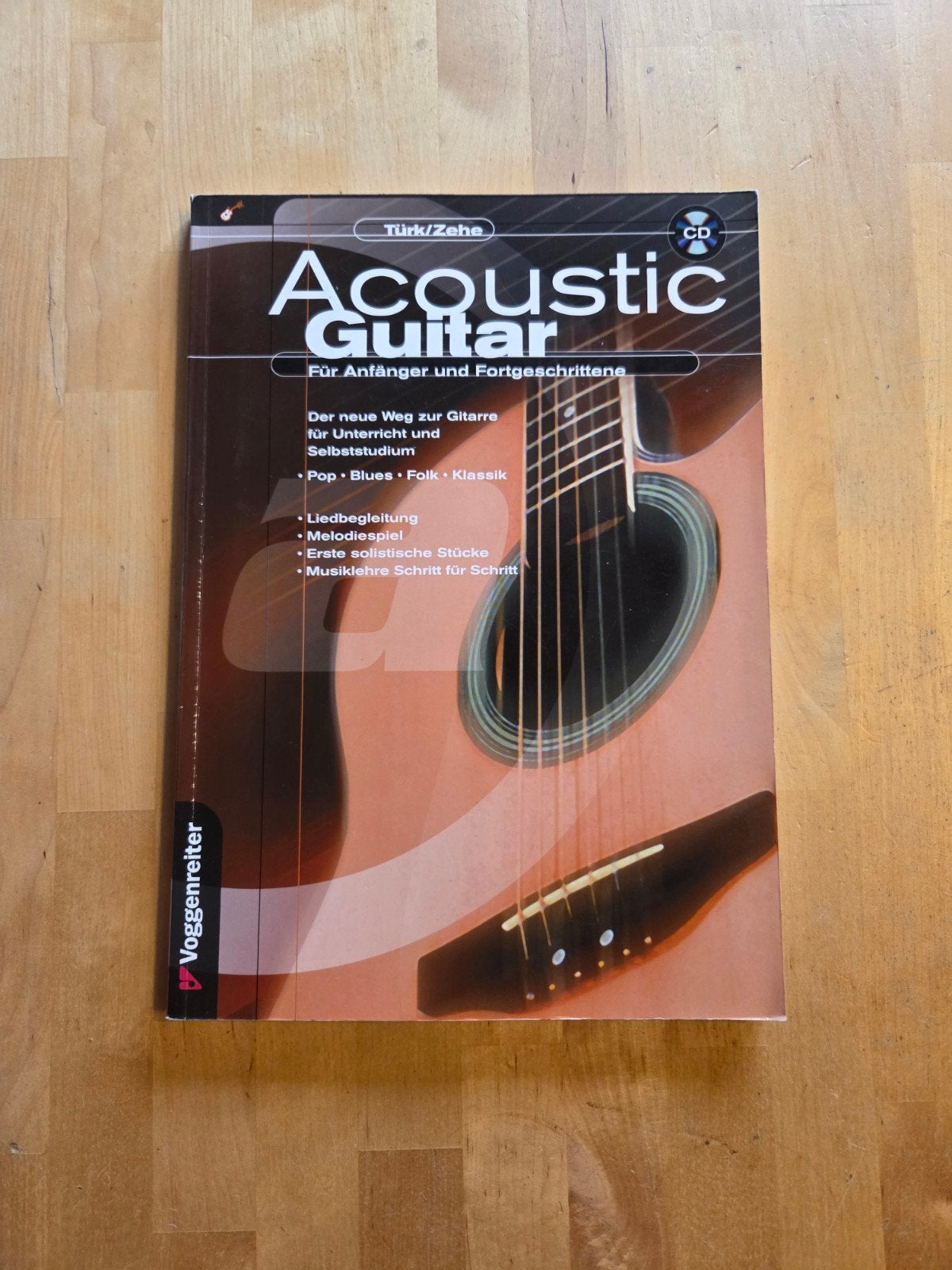 Acoustic Guitar - Leerboek voor beginners en gevorderden, Verzenden, Nieuw, Les of Cursus, Gitaar