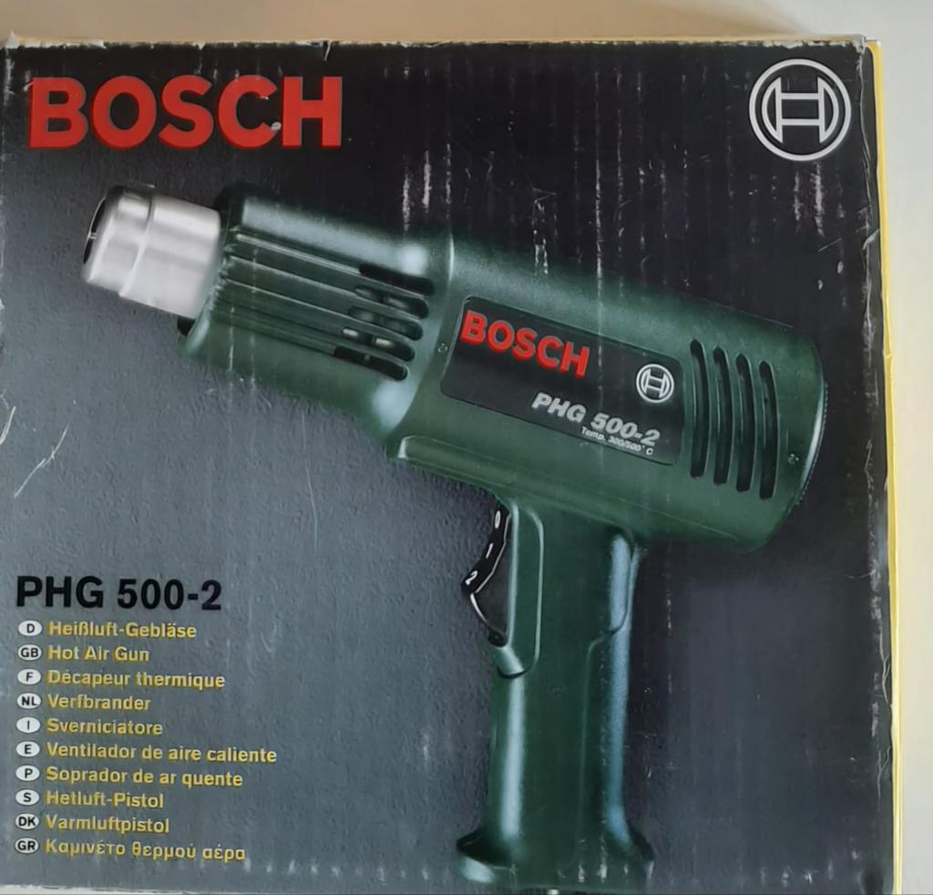 Bosch PHG 500-2 Verfbrander - Weinig gebruikt, Doe-het-zelf en Verbouw, Ophalen, Zo goed als nieuw