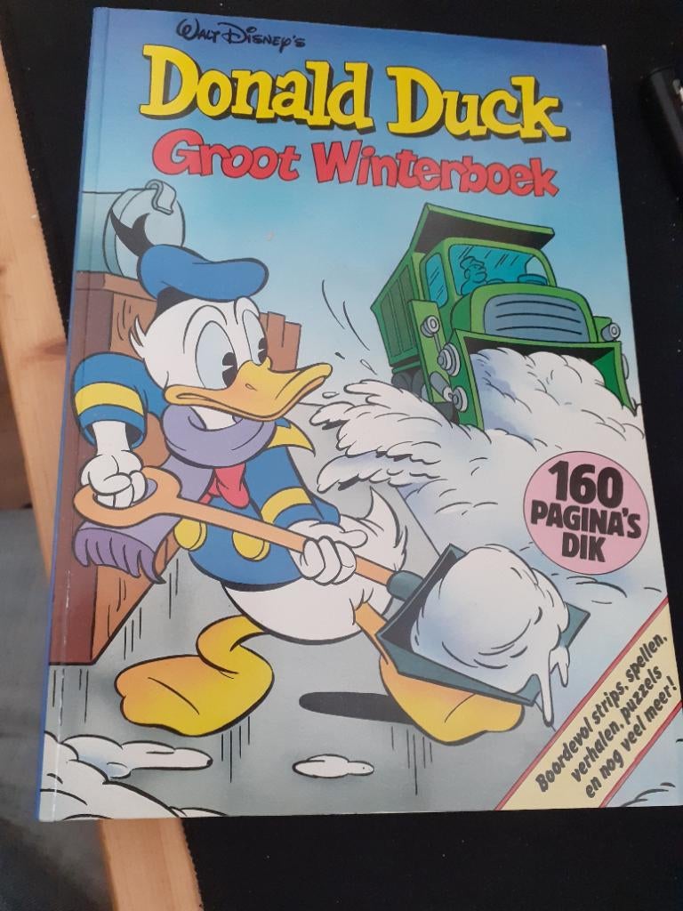 Donald Duck Winterboek 1987, Ophalen of Verzenden, Zo goed als nieuw, Walt Disney, Eén stripboek