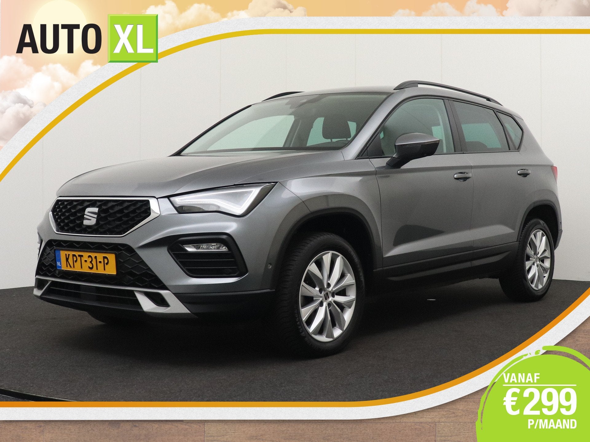 SEAT Ateca 1.5 Aut. TSI Xperience Business Intense Camera Ca, Auto's, Dealer onderhouden, 4 cilinders, Ateca, Bedrijf