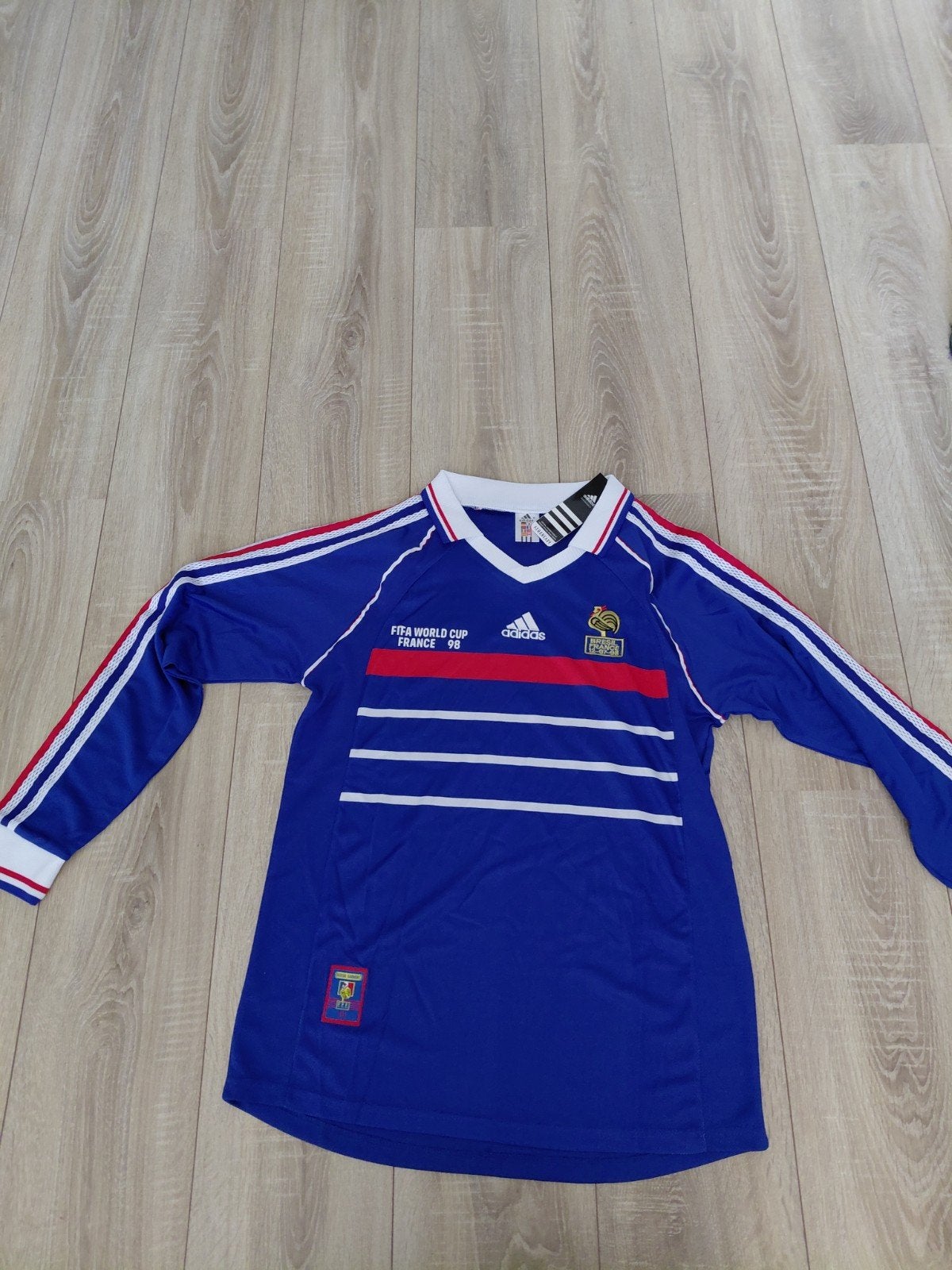 Retro shirt fifa world cup france 98 maat m, Ophalen of Verzenden, Zo goed als nieuw, Maat 52/54 (L)