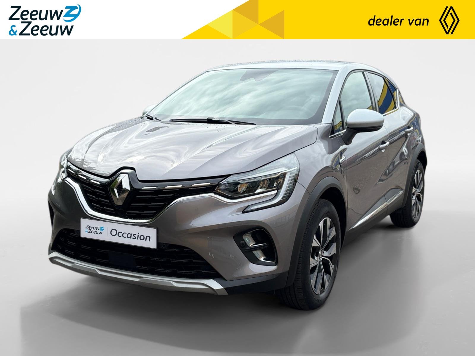 Renault Captur 1.0 TCe 90 techno Zeer lage kilometerstand ,, Auto's, 12 maanden, Gebruikt, Euro 6, Leder en Stof