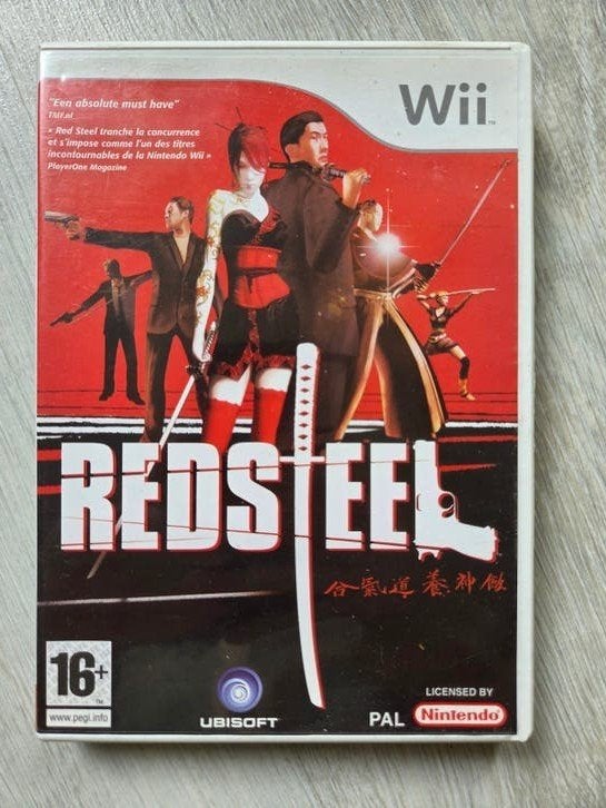 Red Steel - Wii (Ubisoft) - Actie Shooter Game, Gebruikt, Shooter, 1 speler, Ophalen of Verzenden
