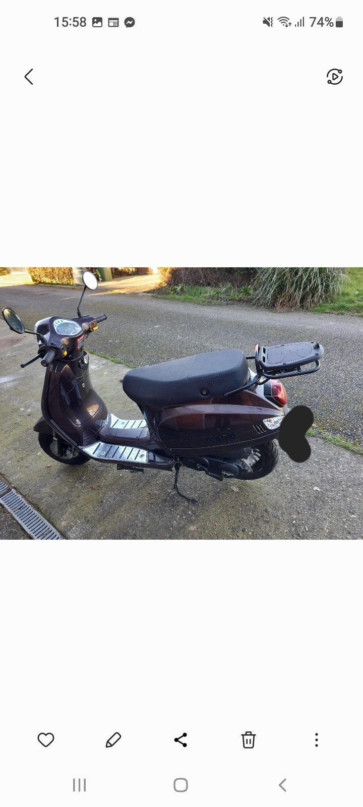 AGM VX50 Scooter - Goed onderhouden, lage kilometerstand, Ophalen