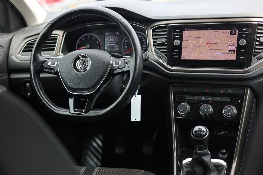 Volkswagen T-RocC | 1.0 TSI STYLE | NAVI | CARPLAY | ACC | 1, Auto's, Volkswagen, Voorwielaandrijving, Stof, 116 pk, Origineel Nederlands