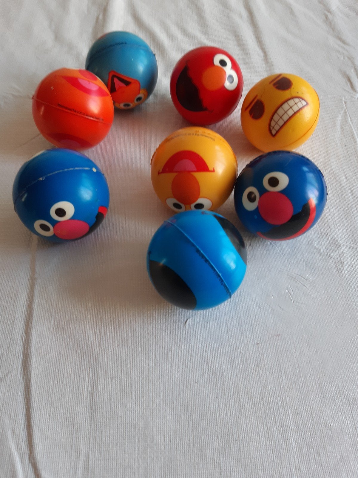 sesamstraatballetjes., Ophalen of Verzenden, Gebruikt