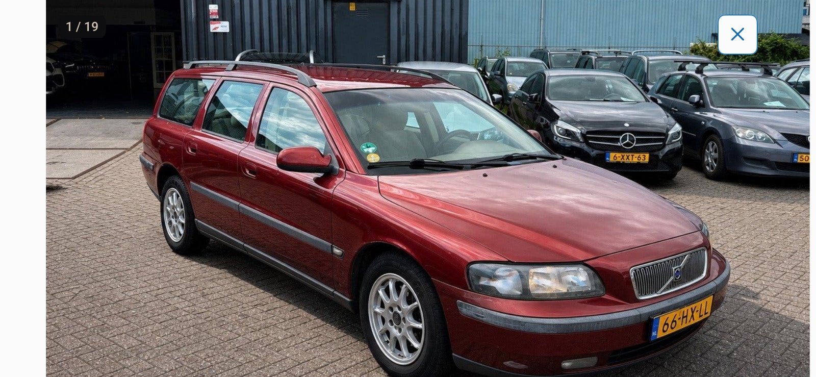 Gezocht ! Volvo V70 deur links achter bwj 2002, Ophalen of Verzenden, Links, Volvo, Deur