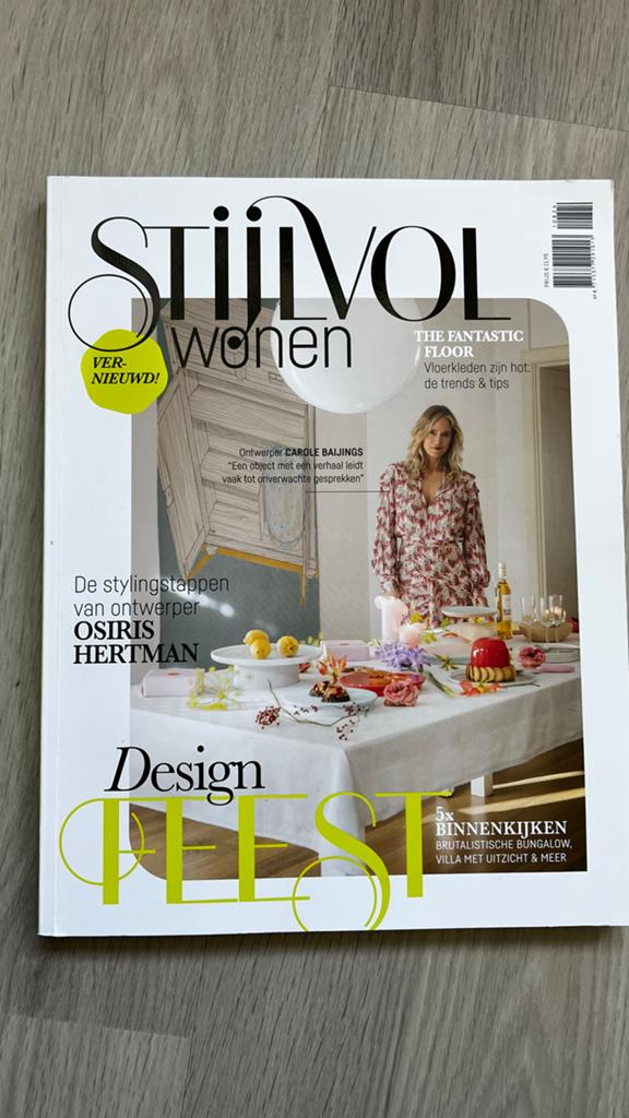 Stijlvol Wonen Magazine - Design Feest, Ophalen of Verzenden, Zo goed als nieuw, Overige typen