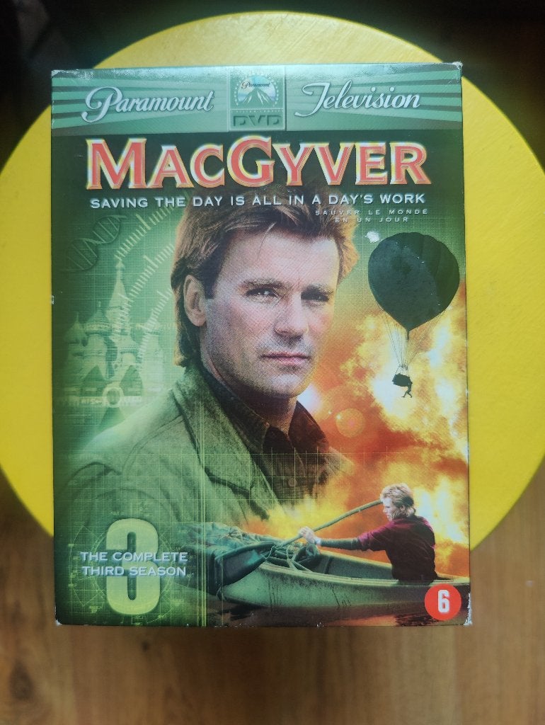 MacGyver - Seizoen 2 en 3 - Oude serie, Alle leeftijden, Ophalen of Verzenden, Zo goed als nieuw