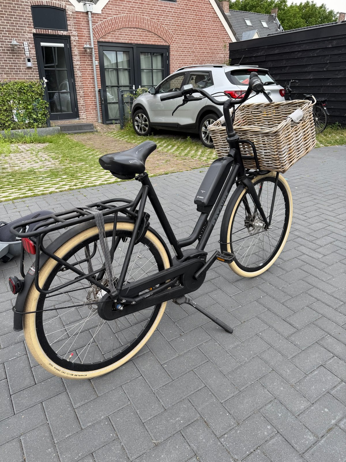 Batavus elektrische fiets met Bosch accu, 1219 km, Fietsen en Brommers, Ophalen, Zo goed als nieuw, Batavus