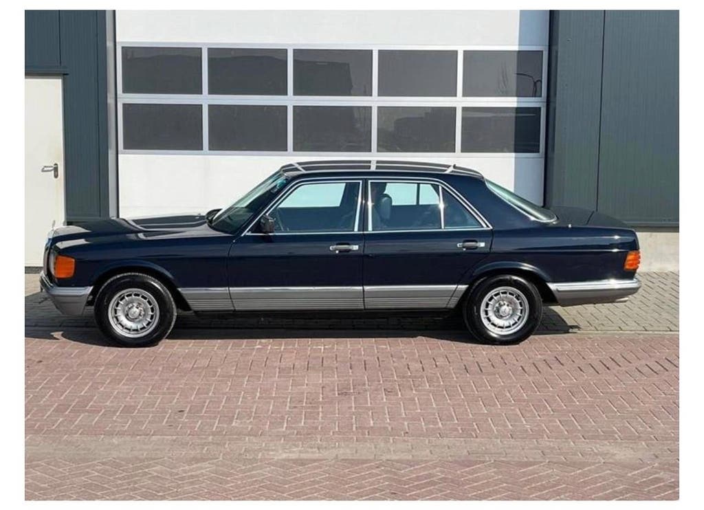 Mercedes-Benz S-Klasse 2.7 280 SE AUT 1983 Blauw, foto 4