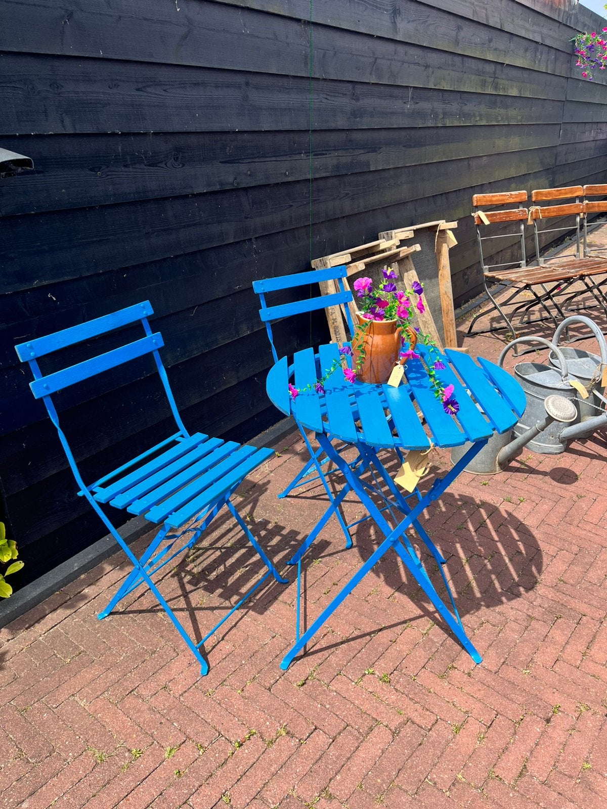 Frans 3 delig bistroset, Ophalen of Verzenden