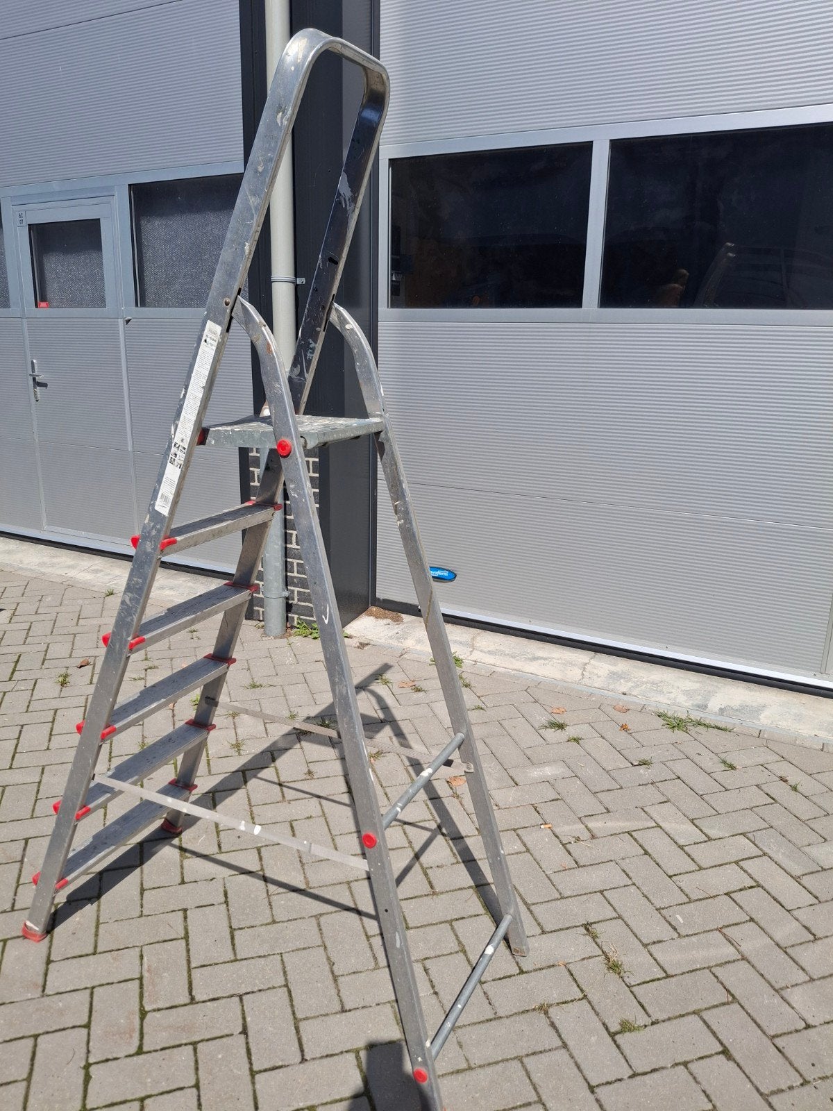 Altrex S-506 Trap - 5 treden, H max 1.25m, Ophalen, Gebruikt, Trap, Minder dan 2 meter