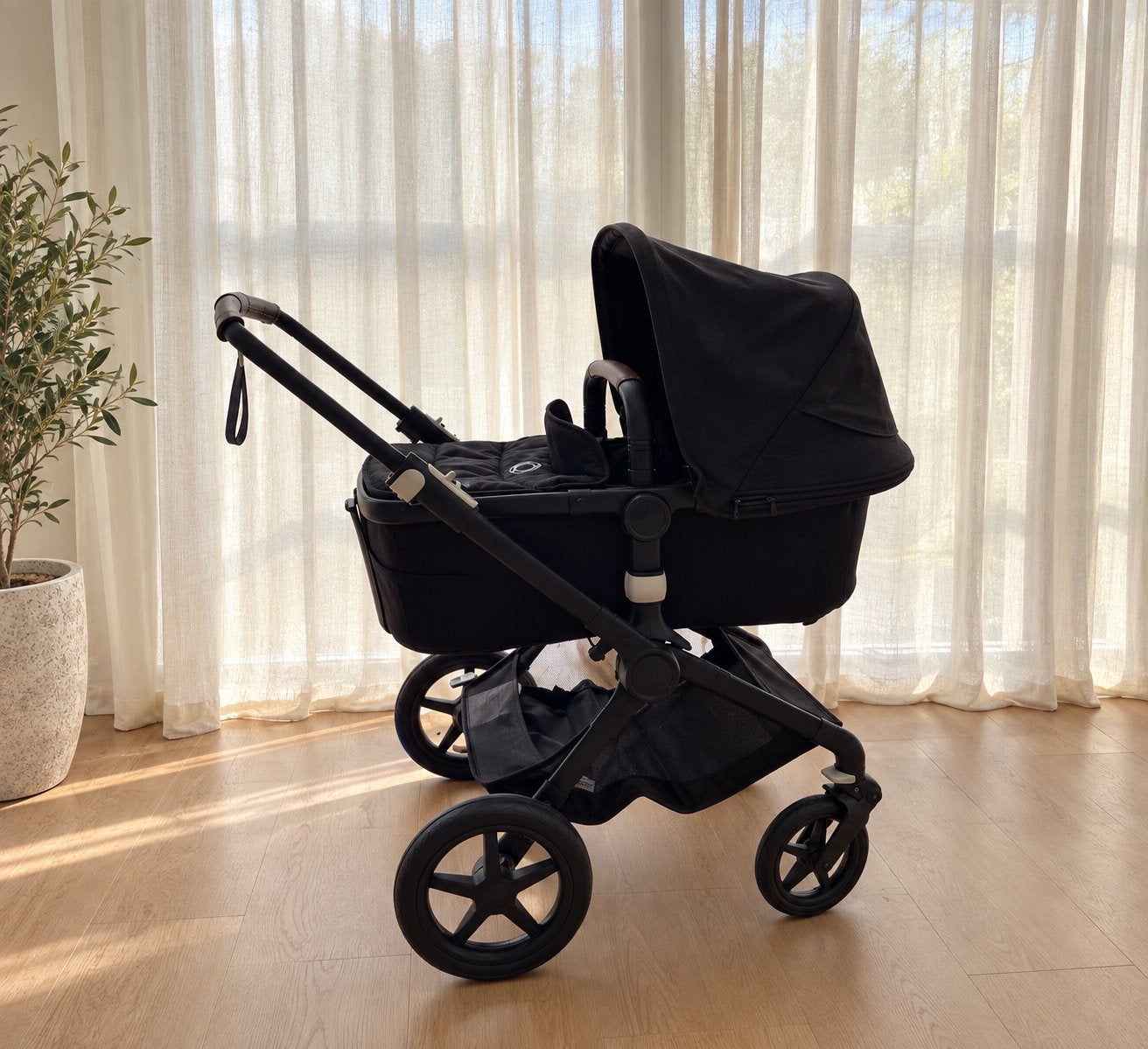 Bugaboo Fox 2 compleet | reiswieg + zitje + meerijdplankje, Ophalen, Gebruikt, Combiwagen, Bugaboo