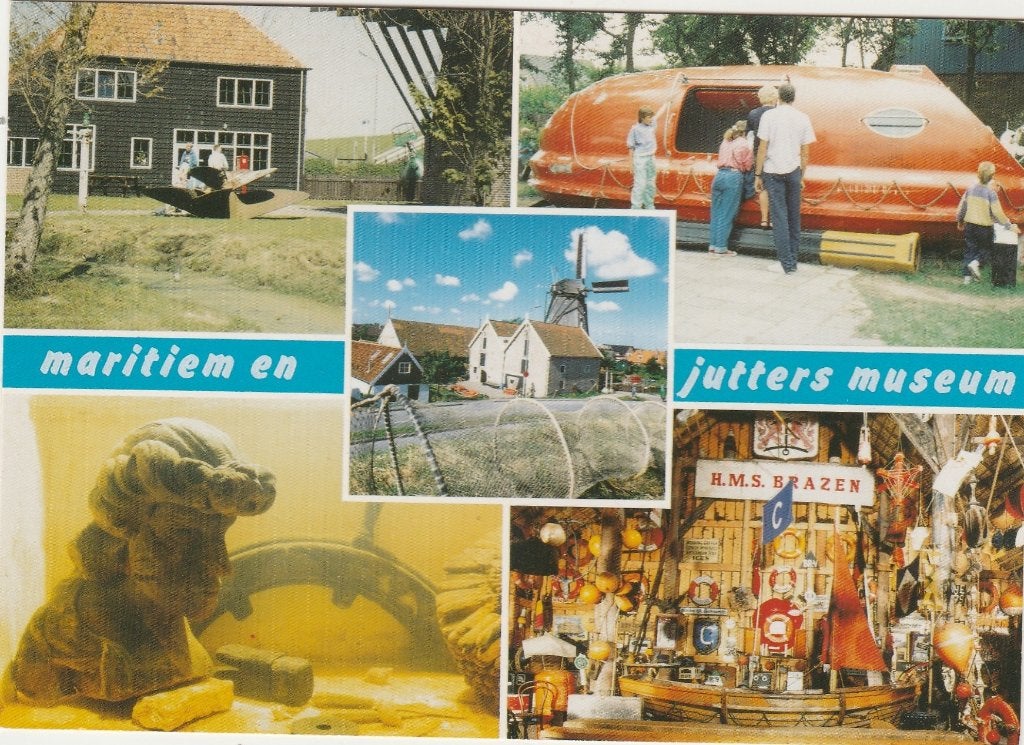 OUDESCHILD Maritiem en Jutters Museum, Verzenden, 1980 tot heden, Ongelopen, Waddeneilanden