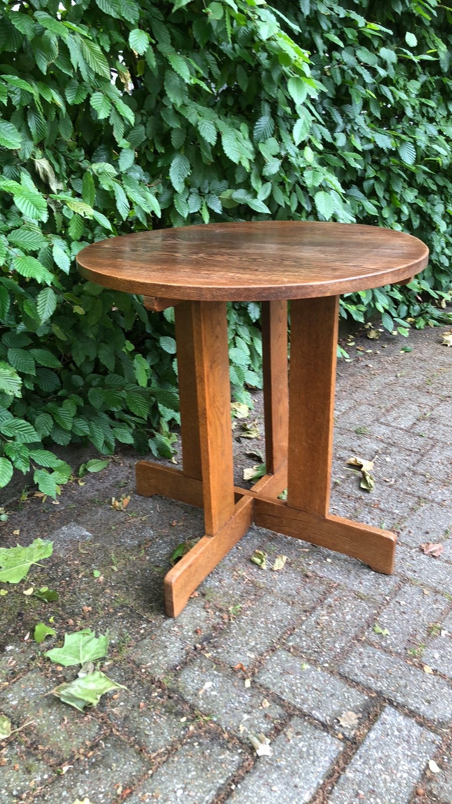 Art Deco tafeltje Frits Spanjaard, Ophalen