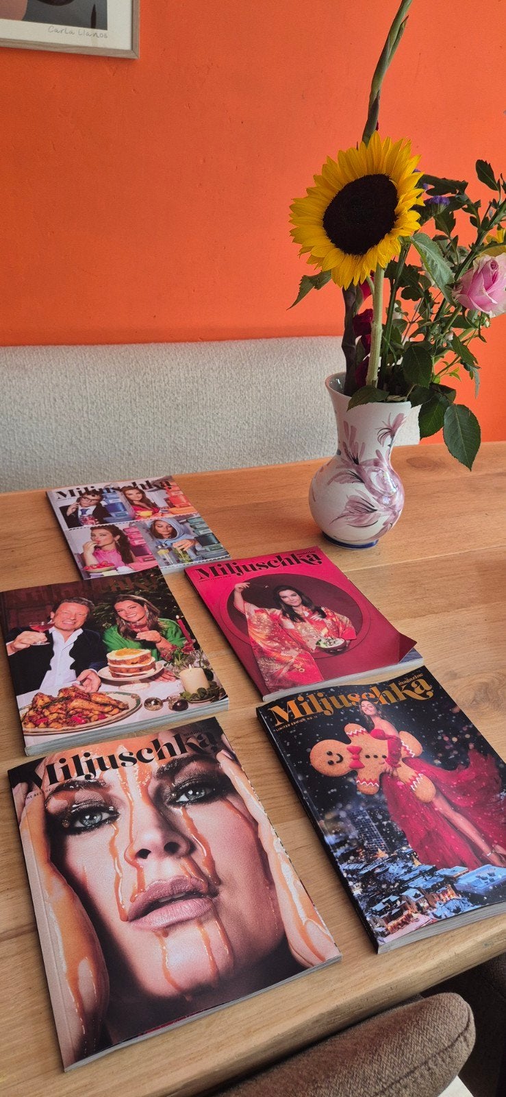 Miljuschka Magazine - Diverse edities, Ophalen of Verzenden, Zo goed als nieuw, Glossy