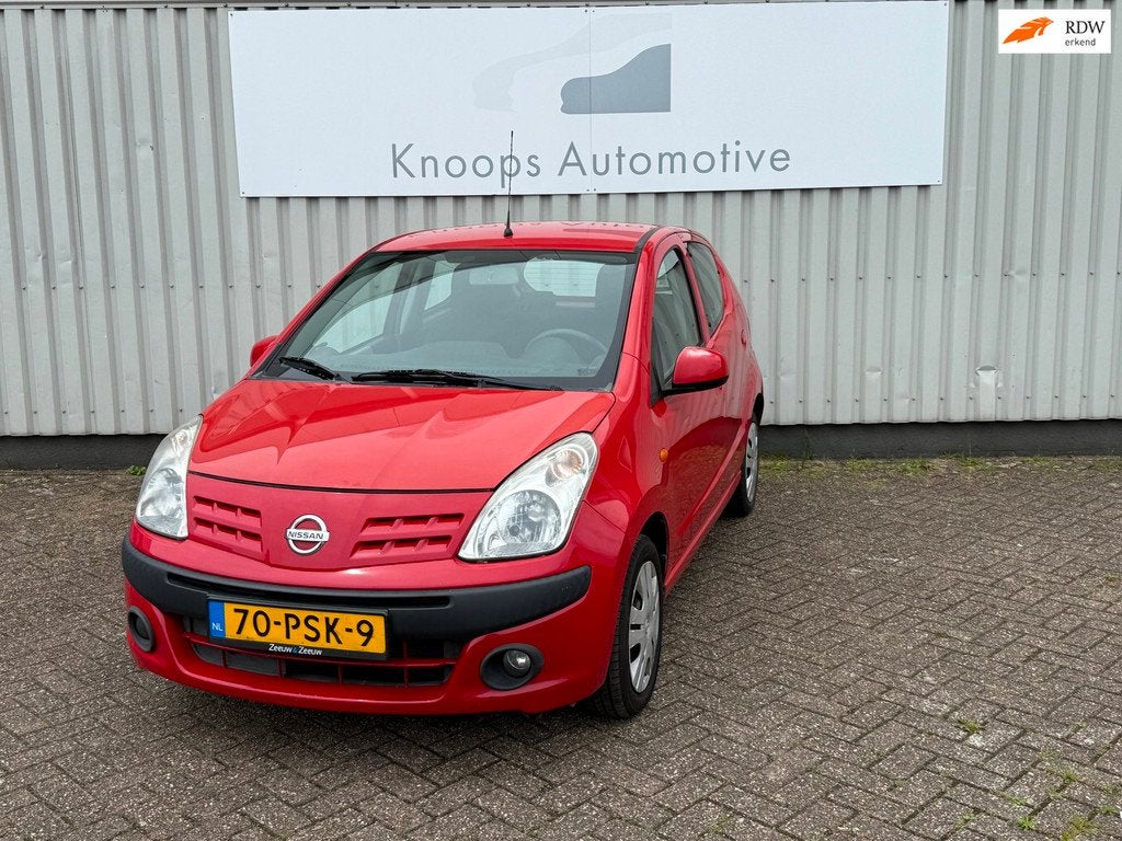 Nissan Pixo 1.0 Visia Airco, Apk 06/2027, Voorwielaandrijving, Euro 5, Stof, Gebruikt