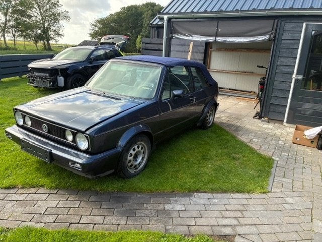 Volkswagen Golf 1 azur 1.8 GL Cabriolet 1985 Blauw, Voorwielaandrijving, 4 cilinders, Cabriolet, Blauw