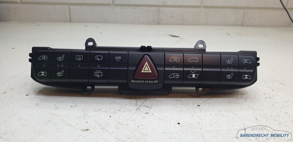 Stoelverwarming schakelaar knoppenbalk Viano W639 6395455307, Gebruikt, Mercedes-Benz AG, Mercedes-Benz, Ophalen of Verzenden