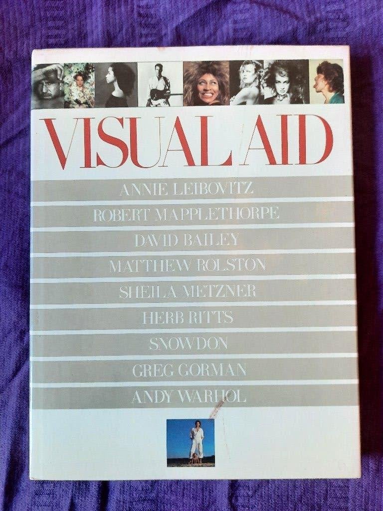 Visual Aid: Fotografieboek met topfotografen, Annie Leibovitz, Robert Mapplethorpe, David Bailey e.a., Fotografie algemeen, Ophalen of Verzenden
